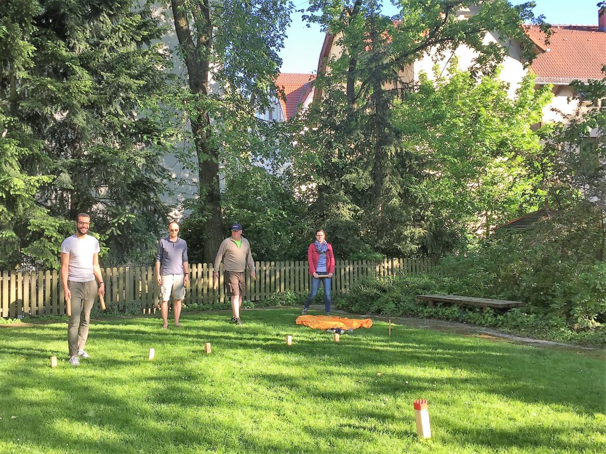 Spiele im Garten