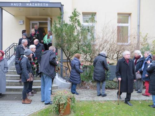 Gedenken 2018 - Blumenniederlegung