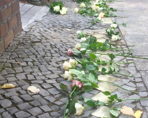 Stolpersteine2018 - Gedenken